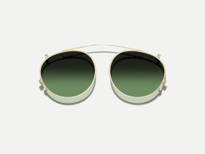Moscot Frankie clip 51 Forest Wood