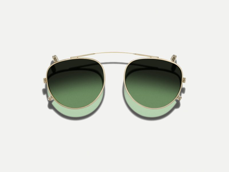 Moscot Maydela clip 49 Forest Wood