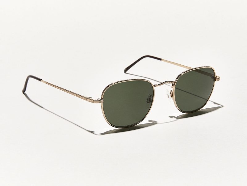 Moscot Kibits 51 Gold