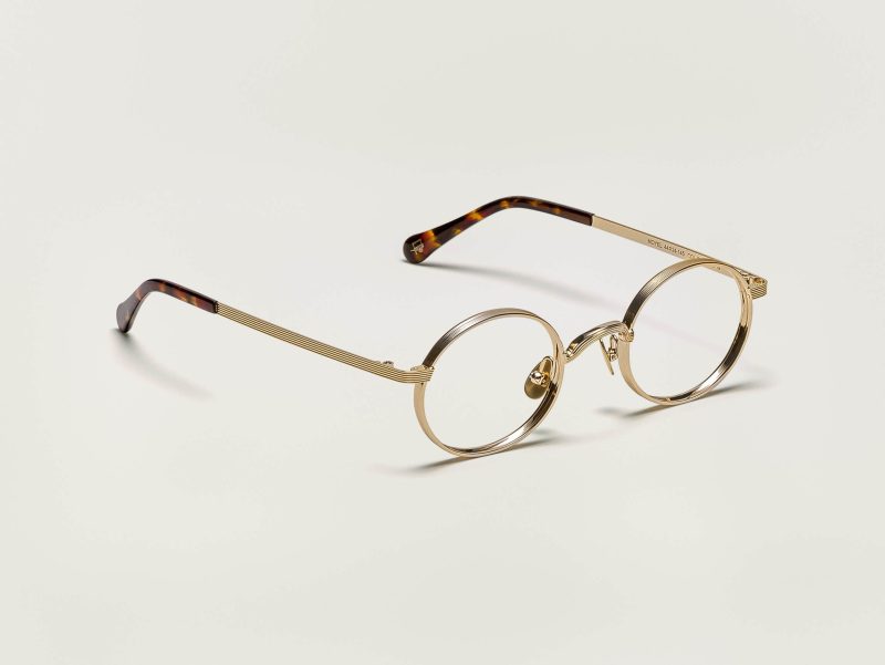 Moscot Moyel 44 Gold