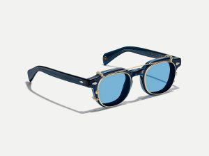 Moscot Dolt clip 49 Celebrity Blue