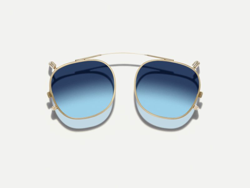 Moscot Dolt clip 49 Denim Blue