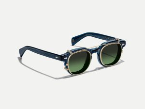 Moscot Dolt clip 49 Forest Wood