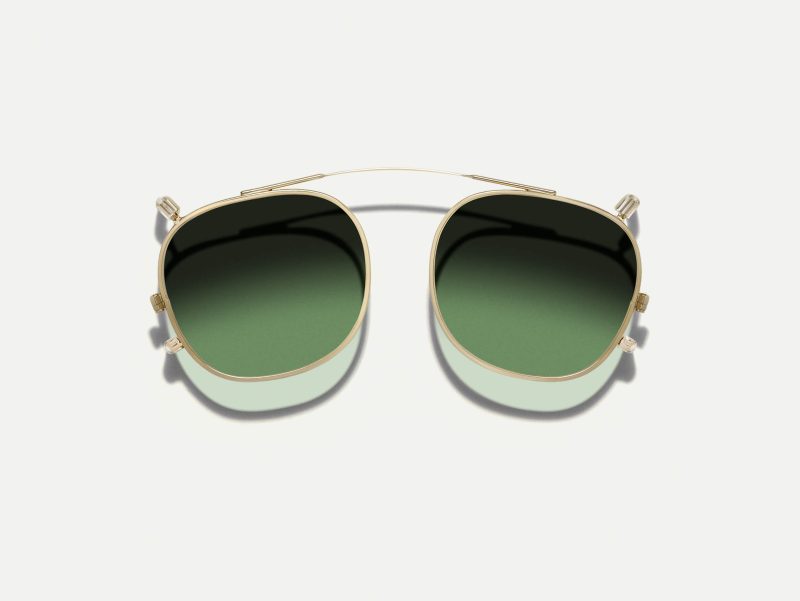 Moscot Dolt clip 44 Forest Wood