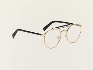 Moscot Lazer 52 Gold/Matte Black