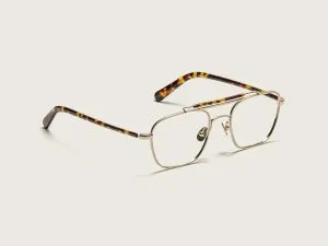 Moscot Gafilta 54 Gold/Tortoise