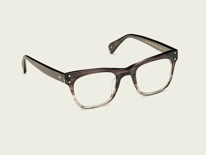 Moscot Baba 46 Grey Stripe
