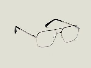 Moscot Shtarker 54 Gunmetal