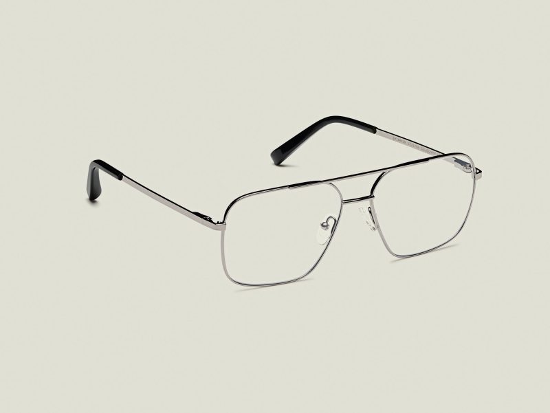 Moscot Shtarker 54 Gunmetal