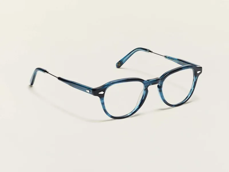 Moscot Kash 50 Ink/Silver