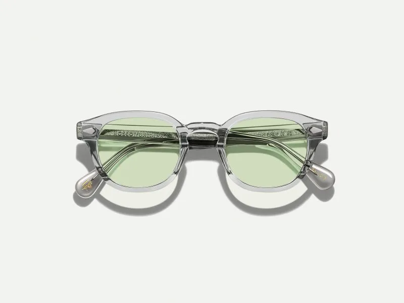 Moscot Lemtosh with green+ 44 Light Grey