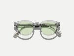 Moscot Lemtosh with green+ 46 Light Grey