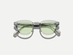 Moscot Lemtosh with green+ 49 Light Grey