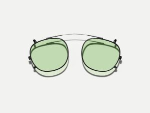 Moscot Cliptosh 52 Limelight (Matte Black)