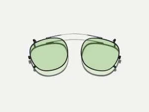 Moscot Cliptosh 52 Limelight (Matte Black)