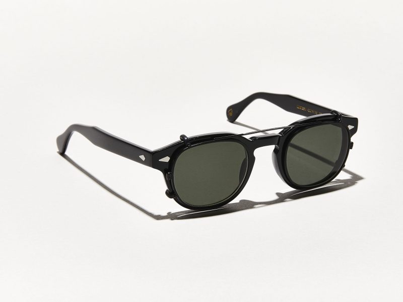 Moscot Cliptosh 49 Matte Black