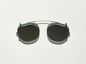Moscot Cliptosh 49 Matte Black (Polarized)