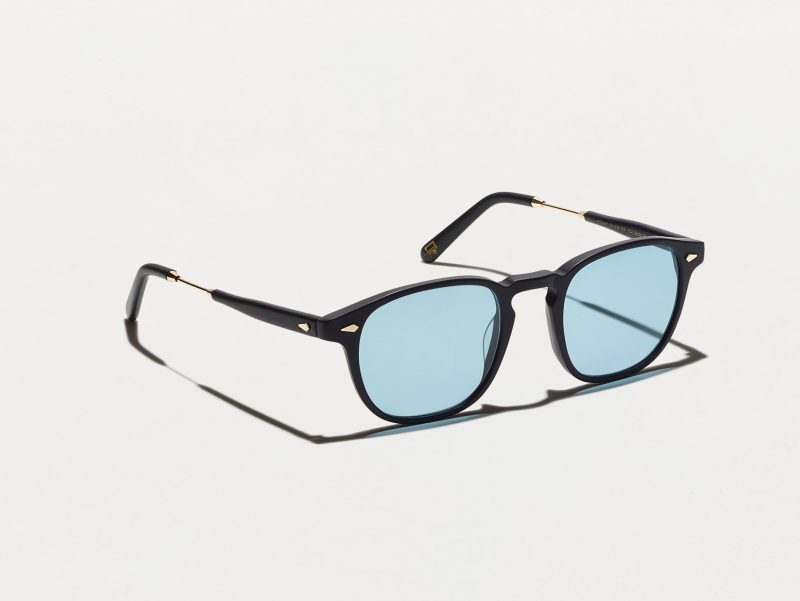 Moscot Genug 50 Matte Black/Gold