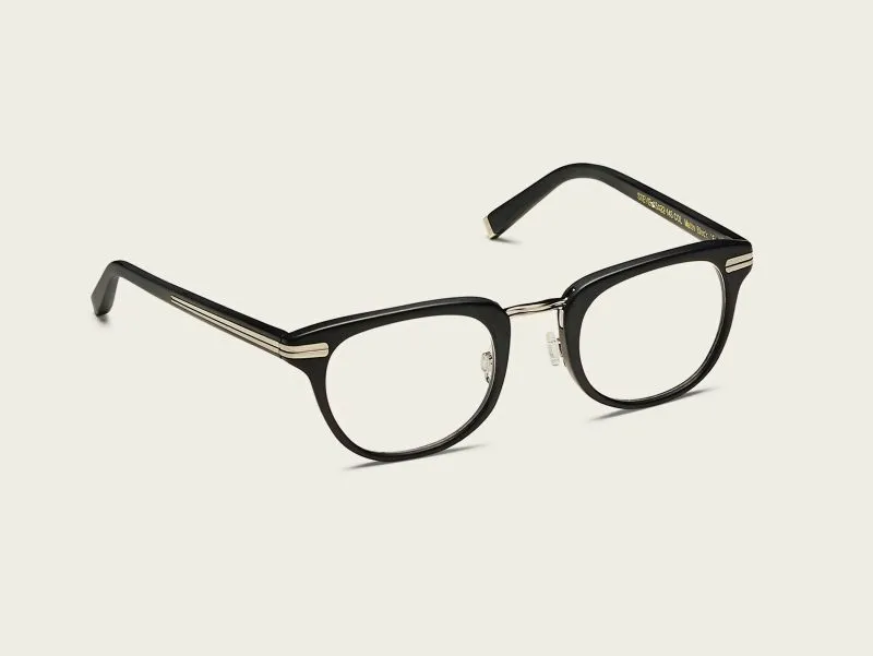 Moscot Stevie 45 Matte Black/Gunmetal