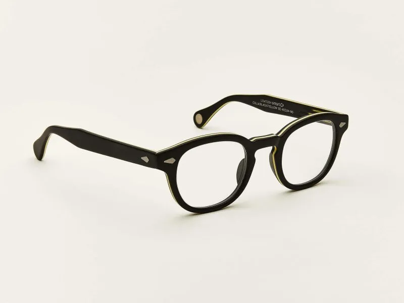 Moscot Lemtosh 46 Matte Black/Yellow Moscot Lemtosh 46 Matte Black/Yellow