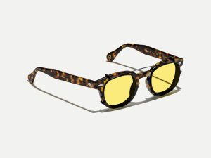 Moscot Cliptosh 44 Mellow Yellow (Matte Black)