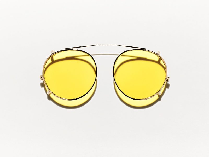 Moscot Clipzen 44 Mellow Yellow