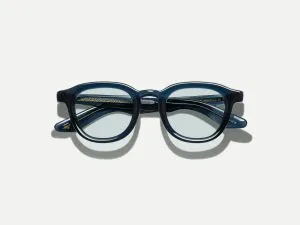 Moscot Dahven with blue+ 44 Navy