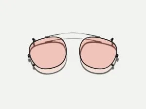 Moscot Cliptosh matte black with custom made tints™ 46 New York Rose