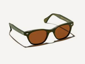 Moscot Balebus 47 Olive Bark