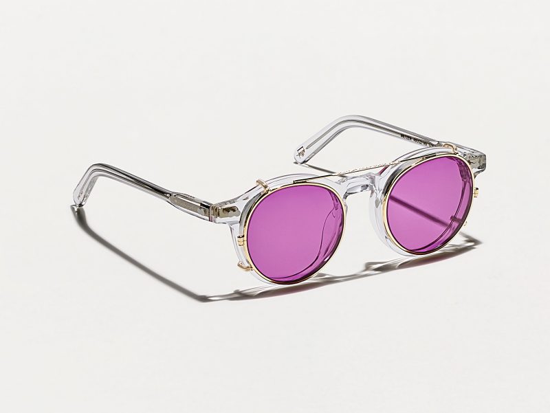 Moscot Clipzen 46 Purple Nurple