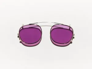 Moscot Cliptosh 46 Purple Nurple (Matte Black)