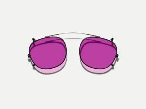 Moscot Cliptosh 52 Purple Nurple (Matte Black)