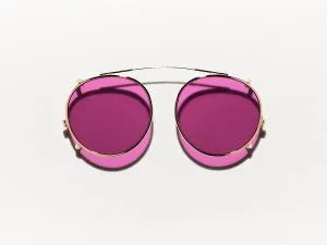 Moscot Clipzen 46 Purple Nurple