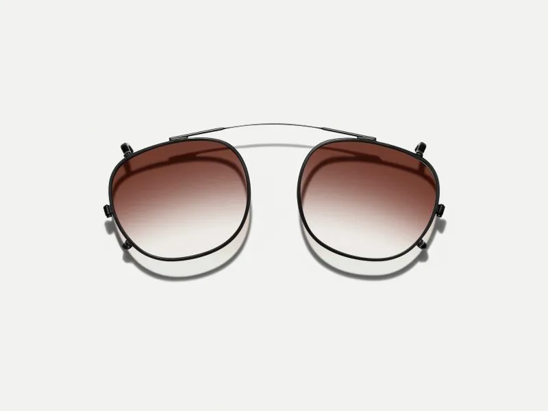 root-beer-fade-2.jpg Moscot Cliptosh 52 Root Beer Fade (Matte Black)