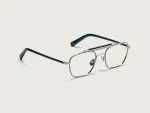 Moscot Gafilta 51 Silver/Navy Moscot Gafilta 51 Silver/Navy