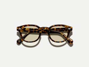 Moscot Lemtosh with amber+ 44 Tortoise