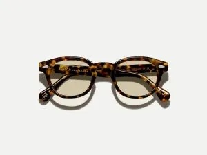 Moscot Lemtosh with amber+ 44 Tortoise