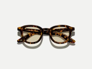 Moscot Dahven with amber+ 47 Tortoise