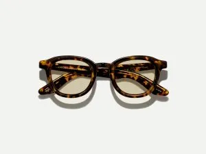 Moscot Dahven with amber+ 47 Tortoise
