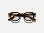 Moscot Dahven with blue+ 44 Tortoise