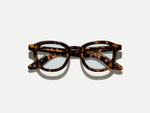 Moscot Dahven with blue+ 47 Tortoise