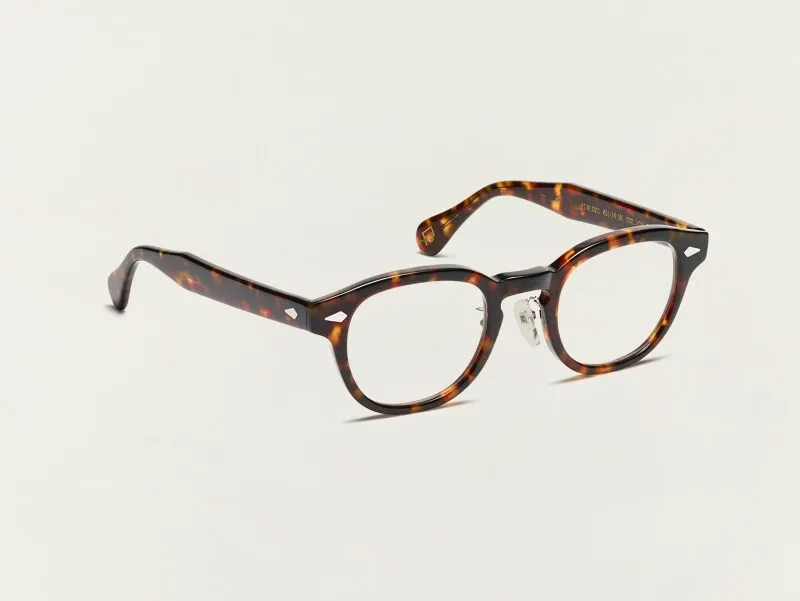 Moscot Lemtosh with metal nose pads 49 Tortoise Moscot Lemtosh with metal nose pads 49 Tortoise