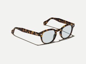 Moscot Lemtosh with blue+ 49 Tortoise
