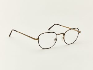 Moscot Kibits 49 Tortoise/Antique Gold