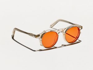 Moscot Clipzen 49 Woodstock Orange