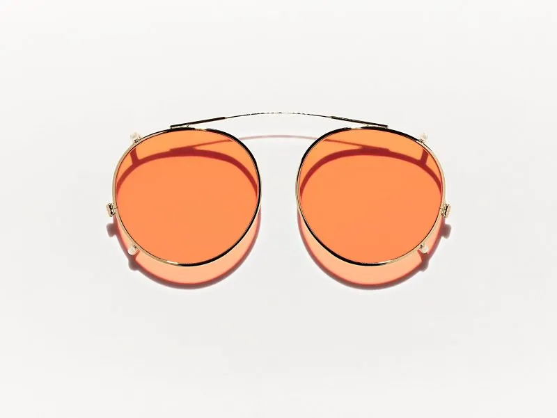 Moscot Clipzen 49 Woodstock Orange