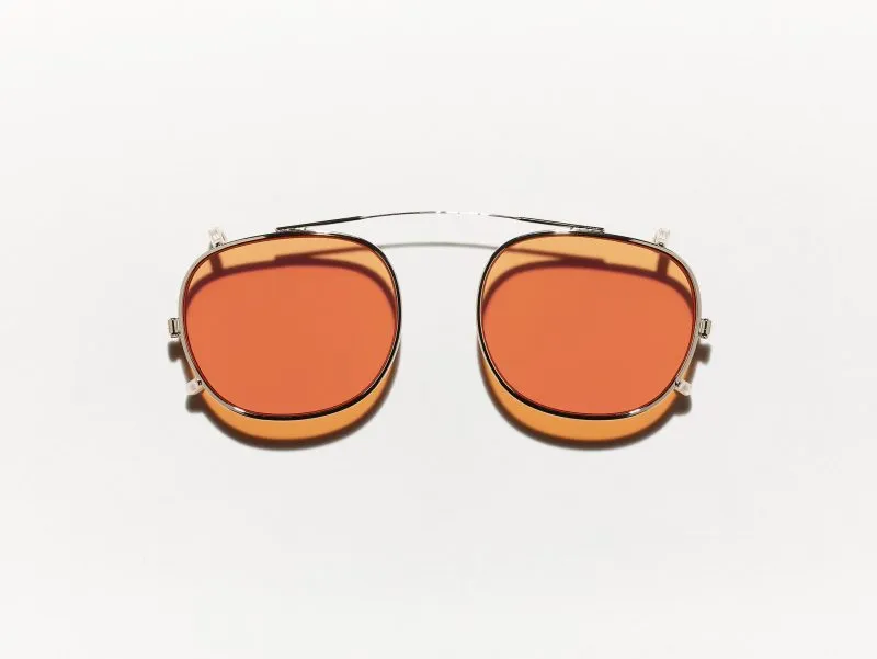 woodstock-orange-2.jpg Moscot Cliptosh 52 Woodstock Orange (Matte Black)