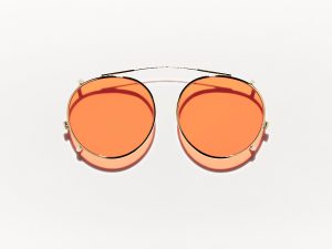 Moscot Clipzen 44 Woodstock Orange