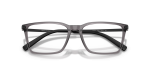 Armani Exchange AX3077 8239 close-up ด้านหน้า เทาโปร่งใส