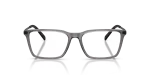 Armani Exchange Optic AX3077 8239 Shiny Transparent Grey Armani Exchange AX3077 8239 แว่นสายตาเทาโปร่งใสประกาย ขาโลหะดำด้าน ผู้ชาย